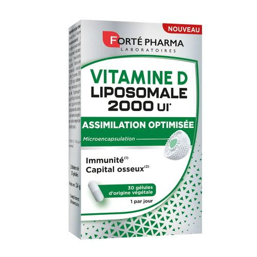 .d FORTE PHARMA Liposomalni Vitamin D 2000 Imunitet i zdravlje kostiju 30 kaps.