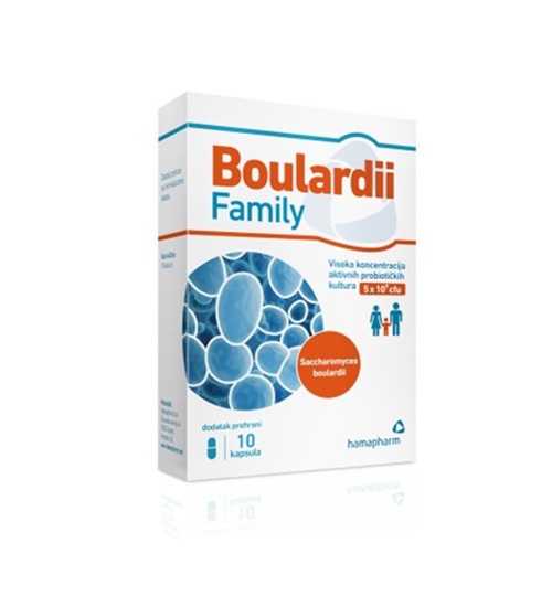 Hamapharm Boulardii Family 10 kapsule, dodatak prehrani