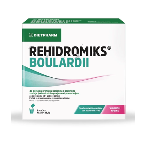 Dietpharm Rehidromiks BOULARDII prašak 5 vrećica