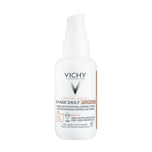 Vichy Capital Soleil UV Age Fluid tonirani medium SPF50+ 40 ml