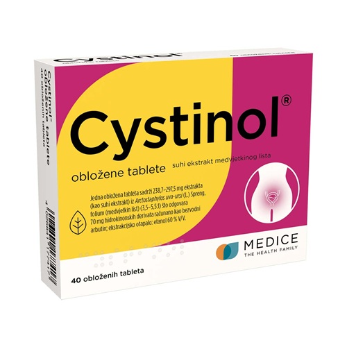 Cystinol obložene 40 tbl.
