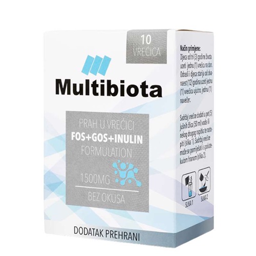 Multibiota 1500 mg prah 10 vrećica