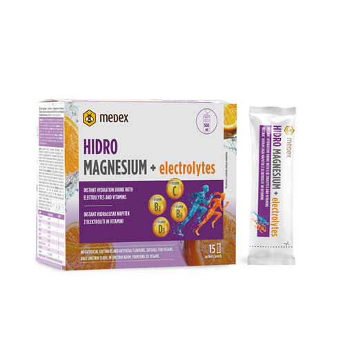 Medex magnezij hidro s elektrolitima 15x10g