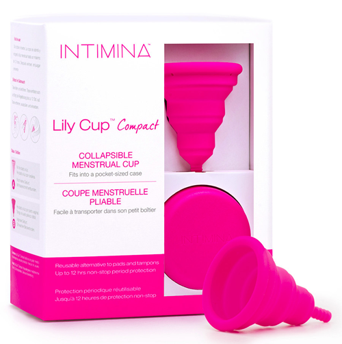 INTIMINA LILY compakt menstrualna čašica sklopiva veličina B