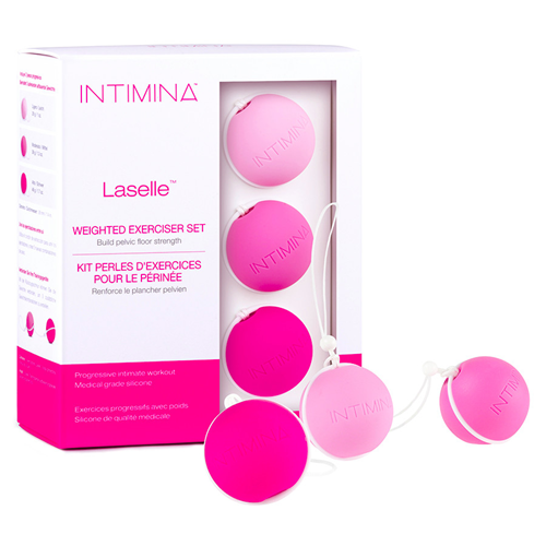 Intimina laselle kegel set utega 28g, 38g i 48g