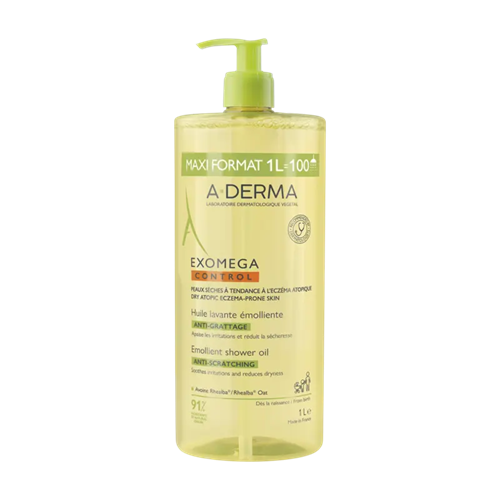 A-Derma Exomega Control emolijentno ulje za tuširanje 1L