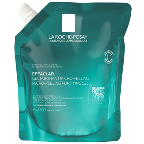 Lrp effaclar duo (+) micropeel 400 ml REFILL