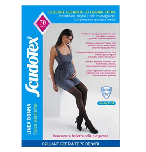 Scudotex S 476 70 DEN VEL.2 COLLANT EXTRA GESTANTE NERO