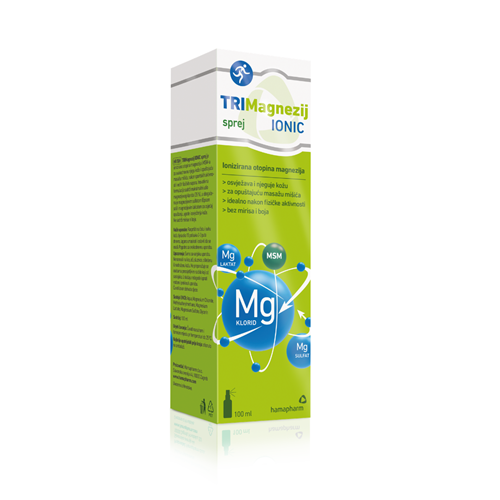 Hamapharm Trimagnezij Ionic sprej 100 ml