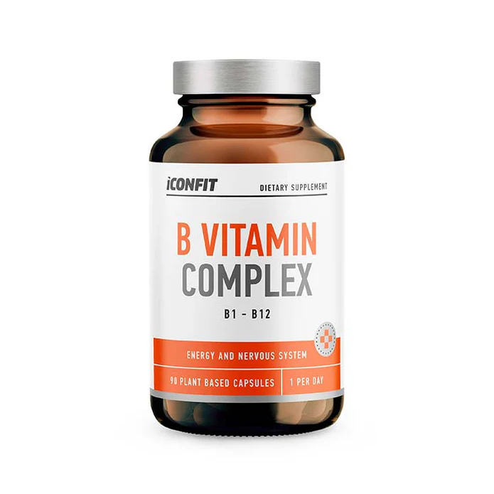 ICONFIT B-Vitamin Complex 90 kaps. -  snažan za energiju, živčani sustav i vitalnost