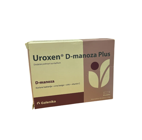 Uroxen d-manoza plus 10 vrećica 12/2026