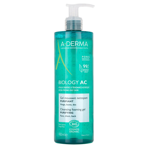 A-Derma Biology AC Cleansing Foaming Gel 400 ml
